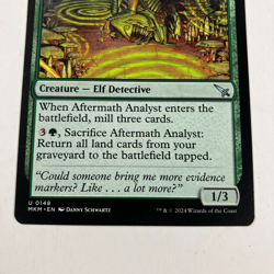 Aftermath Analyst 0148 Murders at Karlov Manor MKM MTG NM - Image 3