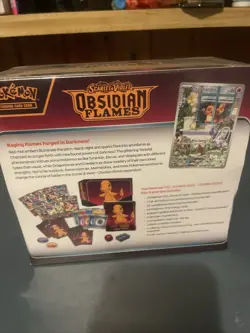 Pokemon TCG: Scarlet & Violet Obsidian Flames ETB Elite Trainer Box NEW/SEALED 820650853913 - Image 3