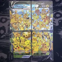Pikachu V-Union Full Set Sword & Shield Promo Holofoil Near Mint - Image 1