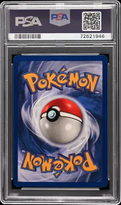 1999 POKEMON BASE SET UNLIMITED #44 BULBASAUR PSA 8 - Image 2