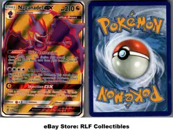 2019 Pokemon, S&M Unified Minds, #230/236 Naganadel GX, Full Art Ultra Rare - Image 1