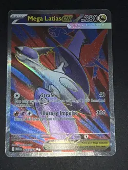 Pokemon TCG Mega Latias ex #163/132- Ultra Rare - Mega Evolutions NM/M - Image 1