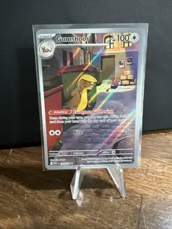 Pokemon Mega Evolution Gumshoos Illustration Rare 153/132 - Image 1
