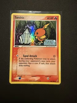 Pokemon Torchic 66/100 Reverse Holo Ex Crystal Guardians Stamped - Image 1