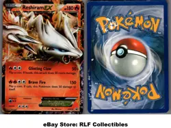 2012 Pokemon, Black & White Promos, #BW36 Reshiram EX, Holo Black Star Promo (b) - Image 1
