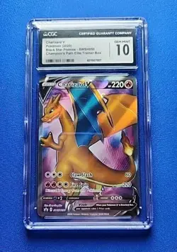 Pokemon 2020 Charizard V SWSH050 Black Star Promos GEM MINT CGC GEM MINT 10 - Image 1