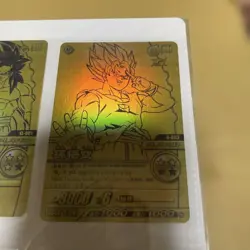Dragon Ball Card Set Explosive Impact Gold Shinryu Campaign 4 Pieces Used - Image 3