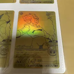 Dragon Ball Card Set Explosive Impact Gold Shinryu Campaign 4 Pieces Used - Image 5