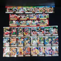 Dragon Ball Carddass Japan History Card Set B C BH Complete Used - Image 1