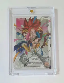 Super Dragon Ball Heroes MM6-SEC3 DA Gogeta GT Card Used Key Character - Image 1