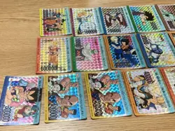 Dragon Ball Carddass Amada 23 Card Set Includes Vegeta 2 Copies Used - Image 2