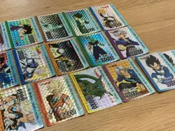 Dragon Ball Carddass Amada 23 Card Set Includes Vegeta 2 Copies Used - Image 3