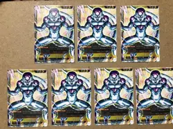 Dragon Ball IC Carddass Golden Frieza 7 Card Set Used - Image 2