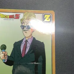 Dragon Ball Z Carddass 319 Judgment Double Card Backside Kira Used - Image 5