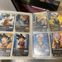 Dragon Ball Z Data Carddass Card Collection Set of Normal and Rare Cards - Image 3