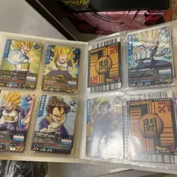 Dragon Ball Z Data Carddass Card Collection Set of Normal and Rare Cards - Image 4