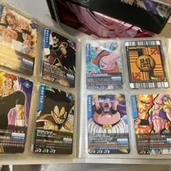 Dragon Ball Z Data Carddass Card Collection Set of Normal and Rare Cards - Image 5