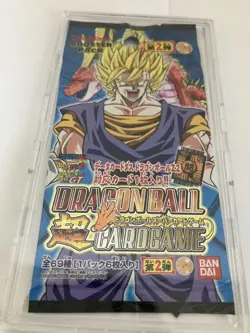 Dragon Ball Card Game 1 Pack Unopened Rare 15 Years Old Damaged - Image 4