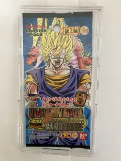 Dragon Ball Card Game 1 Pack Unopened Rare 15 Years Old Damaged - Image 5