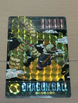Dragon Ball Carddass Visual Adventure 44 Shinryu Goku Rare Card Used - Image 1