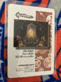 Chrono Trigger Silverd Card Digital Prism Limited Edition Used Half Price Today - Image 3