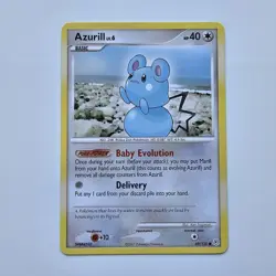 Azurill 69/130 Diamond & Pearl Regular Common Pokemon Card TCG non-holo LP - Image 1