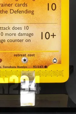 Pokemon TCG Card - Mankey 92/147 Aquapolis Common - Image 5