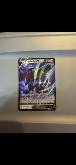 Pokemon TCG Corviknight v Ultra Rare Holo Card Battle Styles #109/163 - Image 1