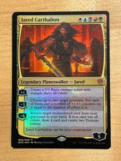 MTG NM Jared Carthalion Foil [Dominaria United Commander] - Image 1