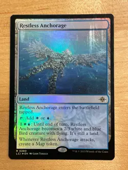 MTG NM Restless Anchorage Foil [The Lost Caverns of Ixalan] - Image 1