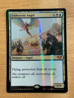 MTG NM Iridescent Angel Foil [From the Vault: Angels] - Image 1