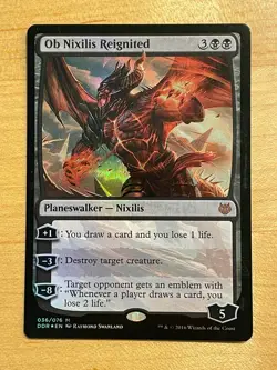 MTG NM Ob Nixilis Reignited Foil [Duel Decks] - Image 1