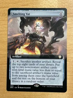 MTG NM Smelting Vat [The Brothers' War Commander] - Image 1