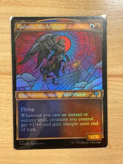 MTG NM Gleeful Demolition Showcase Foil [Dominaria United] - Image 1