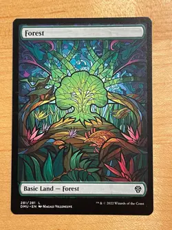 MTG NM Forest 281 [Dominaria United] - Image 1