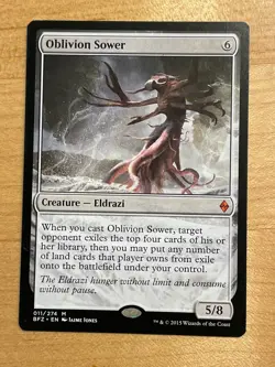 MTG NM Oblivion Sower [Battle for Zendikar] - Image 1