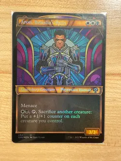 MTG NM Aron, Benalia's Ruin Showcase Foil [Dominaria United] - Image 1