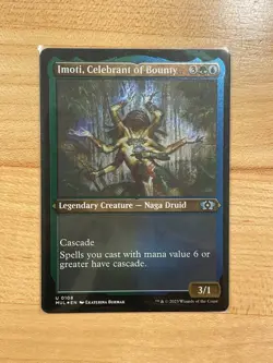 MTG NM Imoti, Celebrant of Bounty Etched Foil [Multiverse Legends] - Image 1