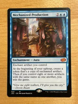 MTG NM Mechanized Production [Jumpstart 2022] - Image 1