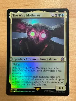 MTG NM The Wise Mothman Foil [Fallout] - Image 1