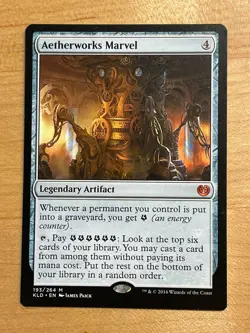 MTG NM Aetherworks Marvel [Kaladesh] - Image 1