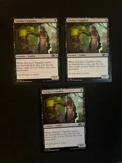 Stitcher's Supplier x3 [Core Set 2019] NM/LP MTG Magic Cards - Image 1