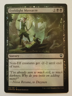 1x Eyeblight Massacre FOIL Commander Legends MTG Magic the Gathering NM - Image 1