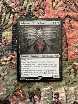 Valgavoth, Terror Eater Duskmourn: House of Horror NM MTG Card - Image 1