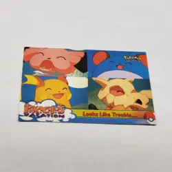 Topps Pokemon #44 Pikachu's Vacation! Looks Like Trouble...! - Image 2