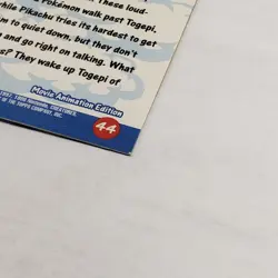 Topps Pokemon #44 Pikachu's Vacation! Looks Like Trouble...! - Image 4