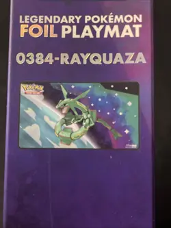 Ultra PRO Pokemon - Rayquaza Legendary Foil Playmat / Mousepad - Image 1