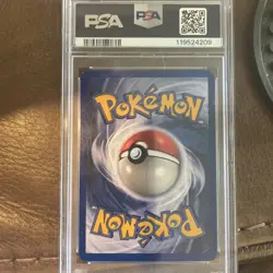 Pokemon Charzard 2000 Holo Base 2 #4 PSA 7 NM Rare Holo Swirl In Flame - Image 4