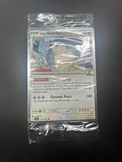 Hop's Snorlax (GameStop) (Cosmos Holo) Pokemon • Promo • 117/159 Scarlet & Viole - Image 1
