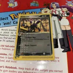 Umbreon 24/100 Sandstorm Non-Holo Pokemon Card 2003 NM - Image 1
